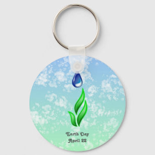 Earth Day Keychain