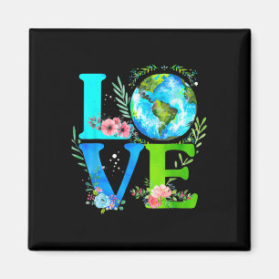 Earth Day Love World Anniversary Eco Awareness Des Magnet