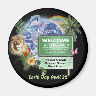 Earth Day Magnet