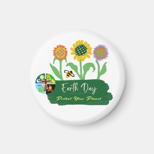 Earth Day Magnet (Front)