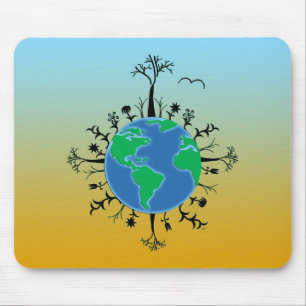 Earth Day Mouse Mat