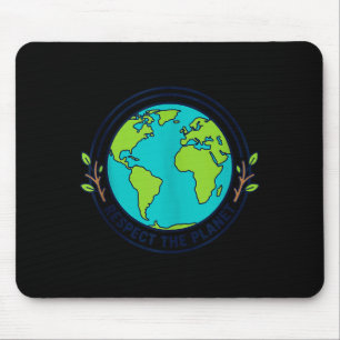 Earth day nature love eco friendly environmental mouse mat