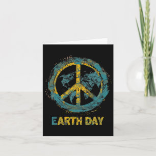 Earth Day Nature Planet Conservation Tree Men Wome Card