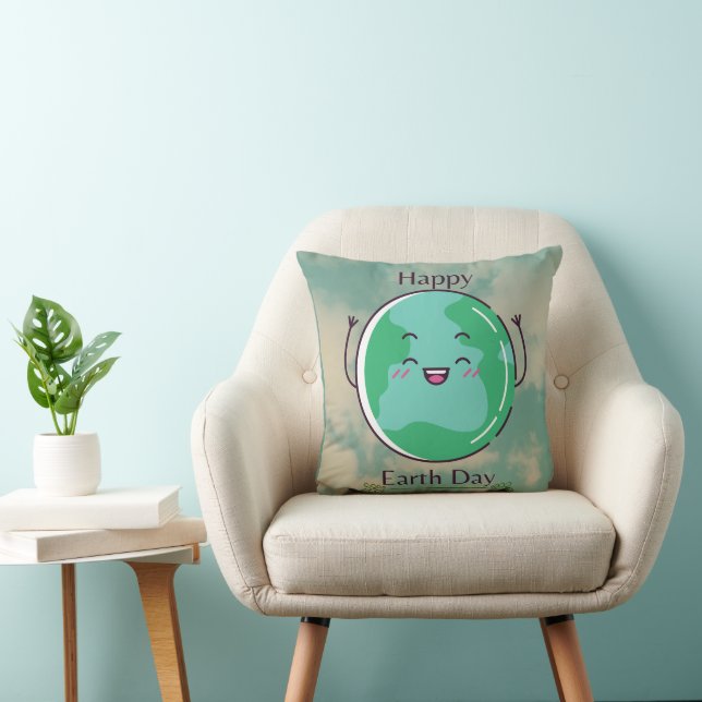 Earth Day Party  Cushion (Chair)