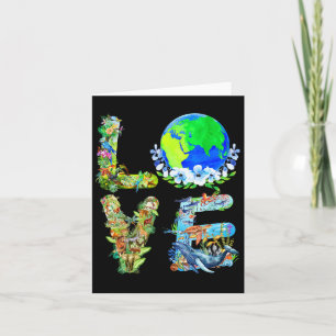 Earth Day Planet Anniversary Earth Day Everyday Me Card