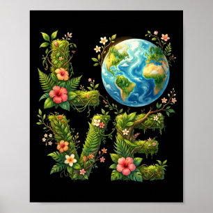 Earth day planet anniversary earth day everyday poster