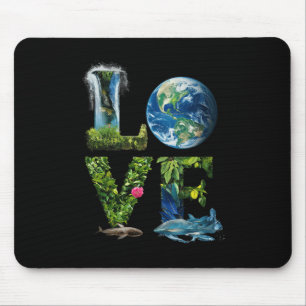 Earth Day Planet Anniversary Earth Day Everyday Wo Mouse Mat