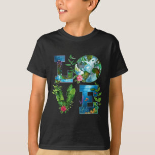 Earth Day Planet Anniversary Earth Day Everyday Wo T-Shirt