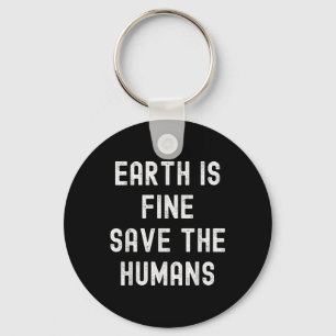 Earth Day Planet Environmental Protection Climate Key Ring