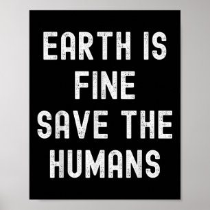 Earth Day Planet Environmental Protection Climate Poster