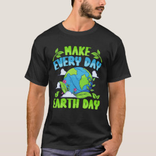 Earth Day Planet Vegan Animals Environment Generic T-Shirt