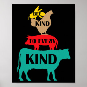 Earth Day Planet Vegan Vegetarian Environmental Aw Poster