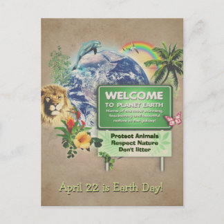 Earth Day 🌱 Postcard