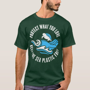 Earth Day Protect Our Ocean Love Environmental Sci T-Shirt