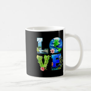 Earth Day Restore Earth Nature Planet Cute Earth D Coffee Mug