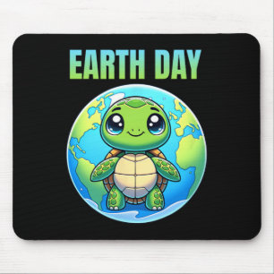 Earth Day Restore Earth Turtle 2025 Mouse Mat