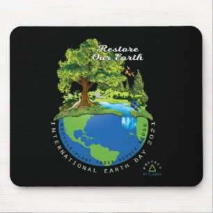 Earth Day Restore Our Earth Protect Wetlands Ocean Mouse Mat