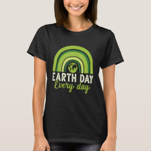 Earth Day Save Our Home Plant More Trees Go Plane T-Shirt