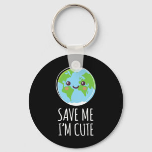 Earth Day Save Our Planet Climate Change Environme Key Ring
