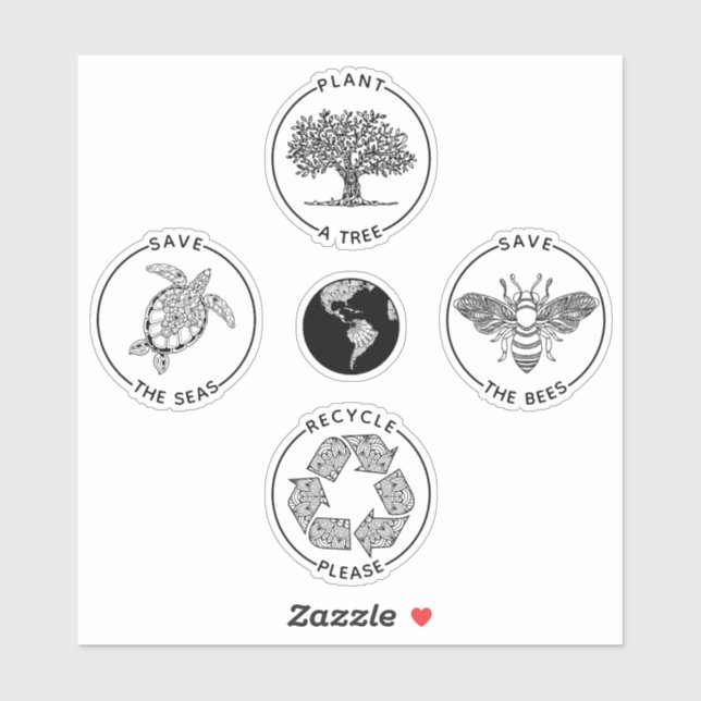 Earth Day Save the Planet (Sheet)