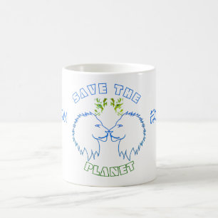 Earth Day Save The Planet Coffee Mug