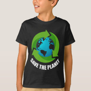 Earth Day Save The Planet Keep It Green Happy Moth T-Shirt