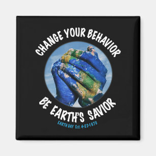 Earth Day Save The Planet Plant More Trees Clean T Magnet