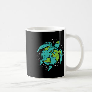 Earth Day Sea Turtle Save Our Ocean Animal Men Wom Coffee Mug