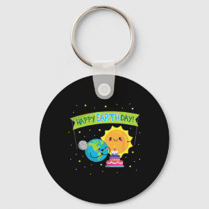 Earth Day Shirt For Kids Funny Cute Earthday Key Ring