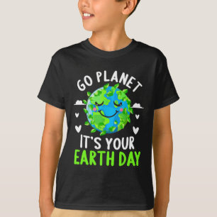 Earth Day Shirt Go Planet It's Your Earth Day Funn