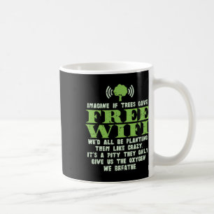 Earth Day Shirt Save Eco Environment If Trees Gave Coffee Mug