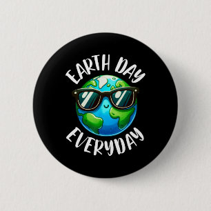 Earth Day Shirt Teacher Earth Day Everyday Earth D 6 Cm Round Badge