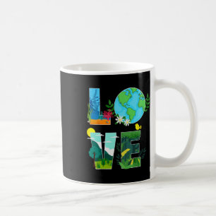 Earth Day Shirt Teacher Environment Day Recycle Ea Coffee Mug