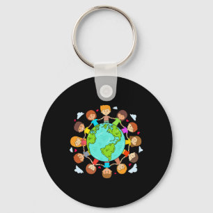 Earth Day Shirts Kids Earth Day Youth Boys Girls Key Ring