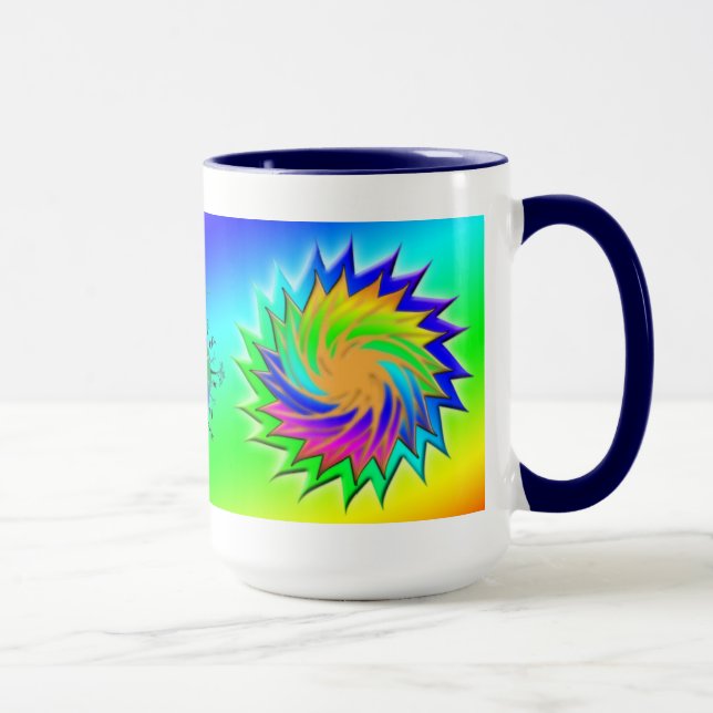 Earth Day ~ Sunburst Mug (Right)