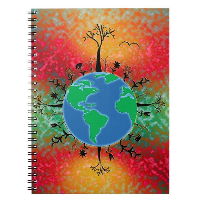 Earth Day ~ Sunrise Notebook (Front)