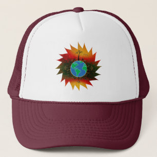 Earth Day ~ Sunset Trucker Hat
