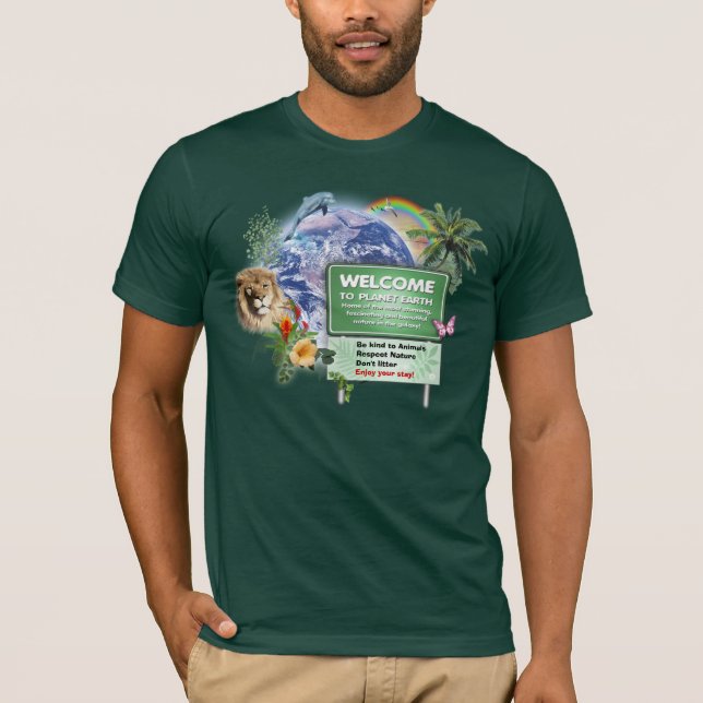 Earth Day 🌐 T-Shirt (Front)