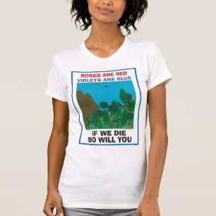 Earth Day. Tree Hugger. Plant a tree. Eco art am1 T-Shirt