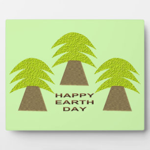 Earth Day Trees Plaque