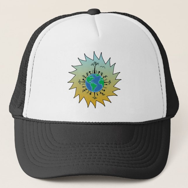 Earth Day Trucker Hat (Front)