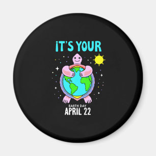 Earth Day Turtle Design April 22 For Nature Lovers Magnet