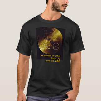Earth Day - Voyager - Sounds of Earth T-Shirt
