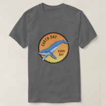 Earth Day Whale T-shirt