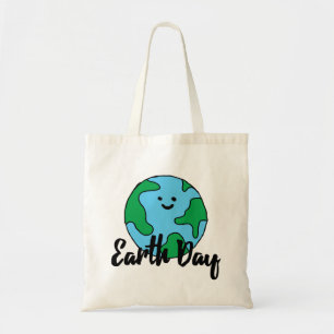 Earth Day World Ecofriendly Icon Happy Earth Clipa Tote Bag