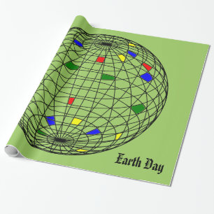 Earth Day Wrapping Paper