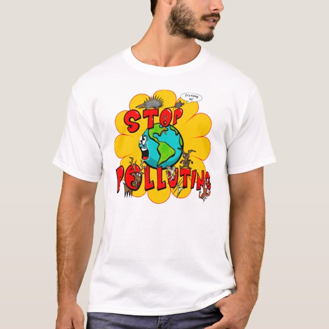 Earth Distress T-Shirt (Front)