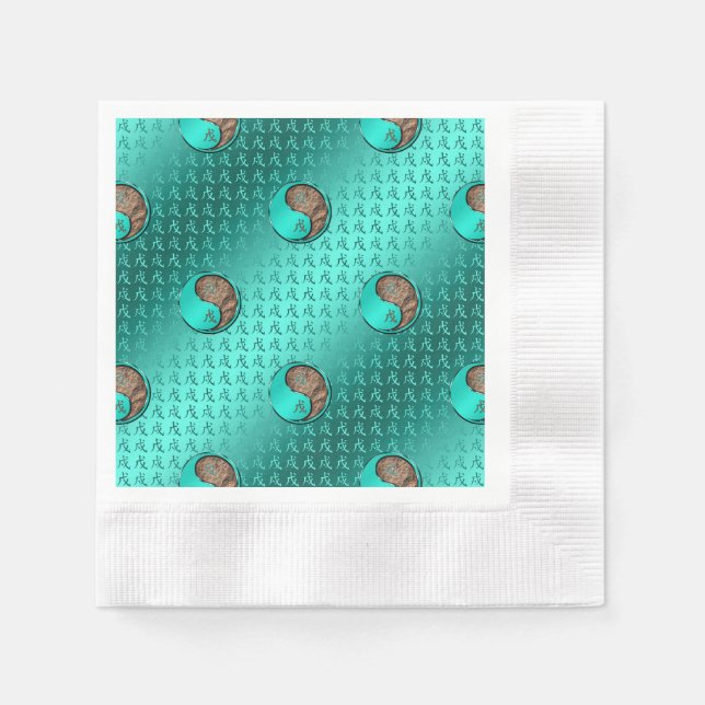 Earth Dog Napkin (Front)