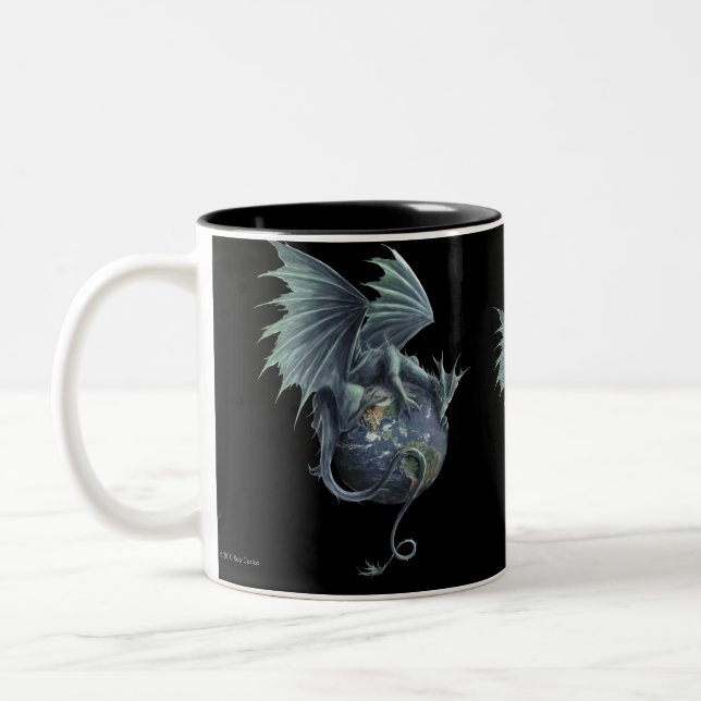 Earth Dragon Coffee Mug (Left)