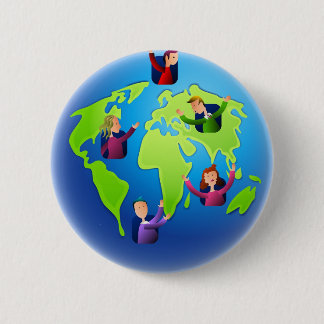 Earth Dwellers 6 Cm Round Badge